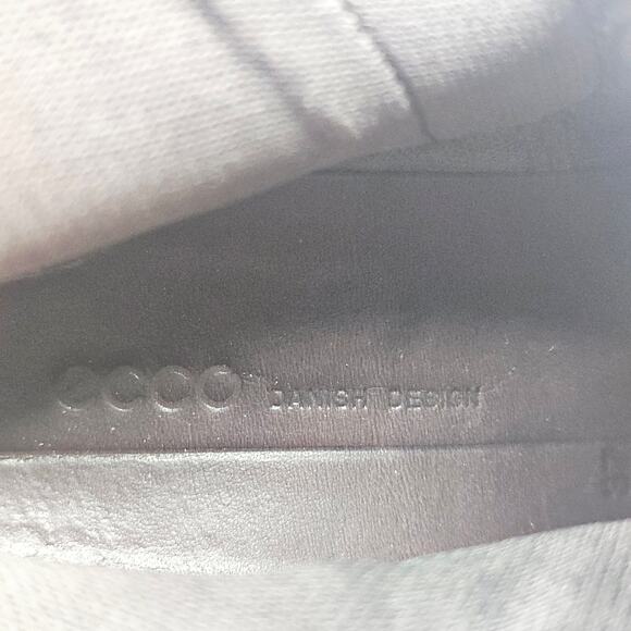 ECCO Women's Soft 7 Wedge City Ankle Boot Bootie Chocolate color EU 37 (US6) - Picture 7 of 11